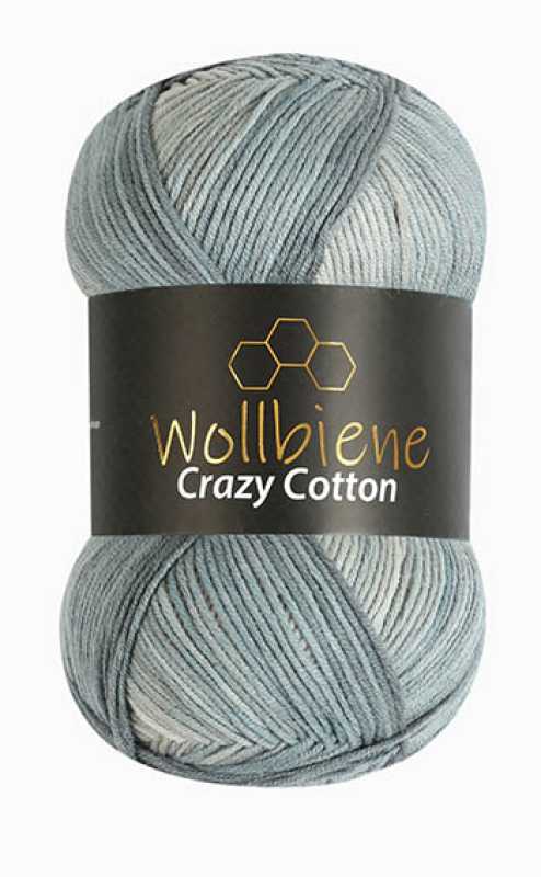 Wollbiene - Venta al por mayor Hilos - Hilo de lana Wollbiene Crazy Cotton para todas las estaciones, 100 g22