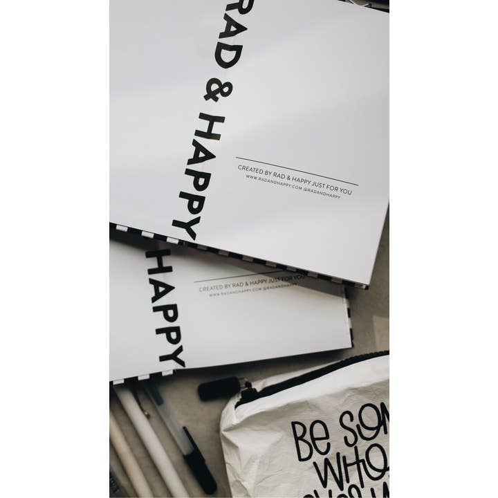 Rad & Happy - Wholesale Sketchbook/Sketchpad - Creative Sketchbook 5x712