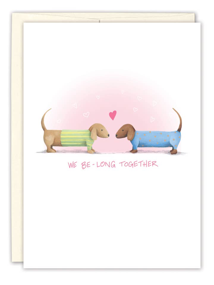 Tarjeta de Aniversario de Sabuesos Be-long Together para venta al por mayor de Biely & Shoaf