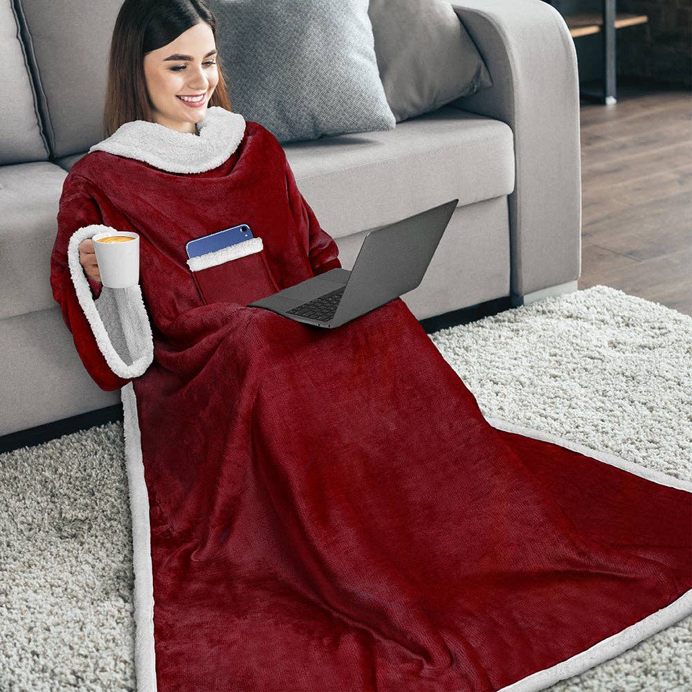 Pavilia - Vendita all'ingrosso Plaid - Coperta con maniche - Tasca applicata176