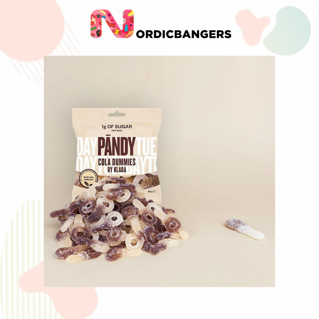 Nordicbangers - Swedish Candy Supply - Wholesale Hard Candy - Swedish Candy - PÄNDY COLA DUMMIES 50G4