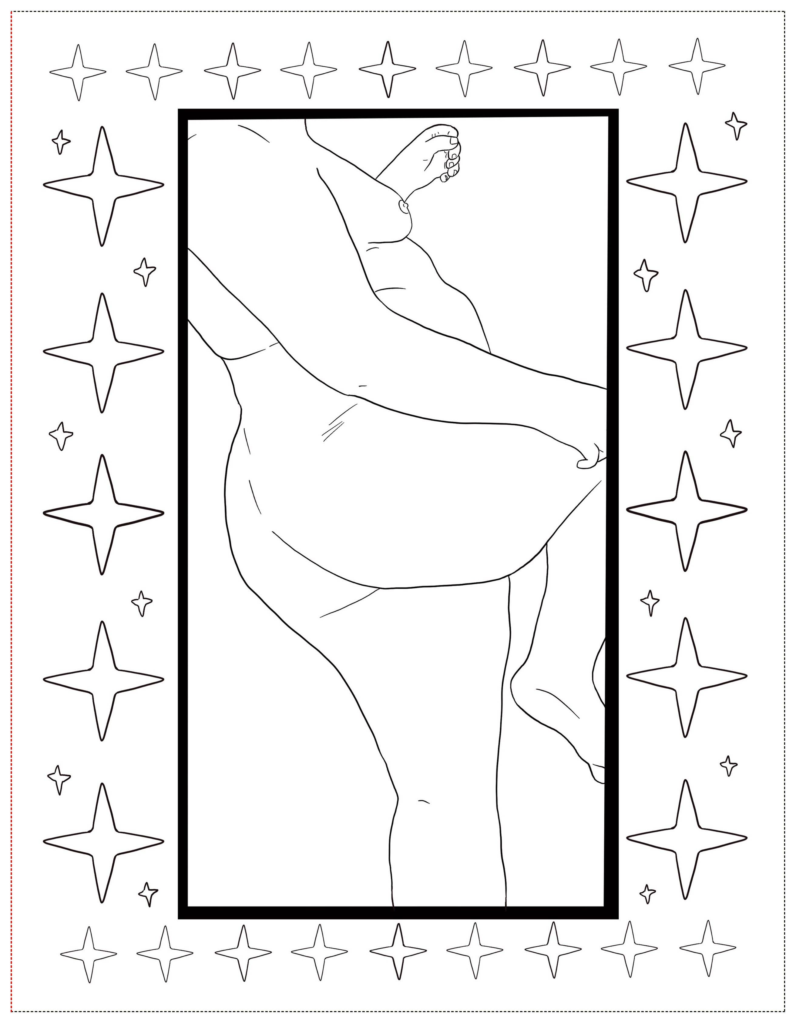 SoftBoysClub - Wholesale Coloring & Activity Book - Adult - Soft Boys, Trans-Masculine Coloring Book (Digital Download)19