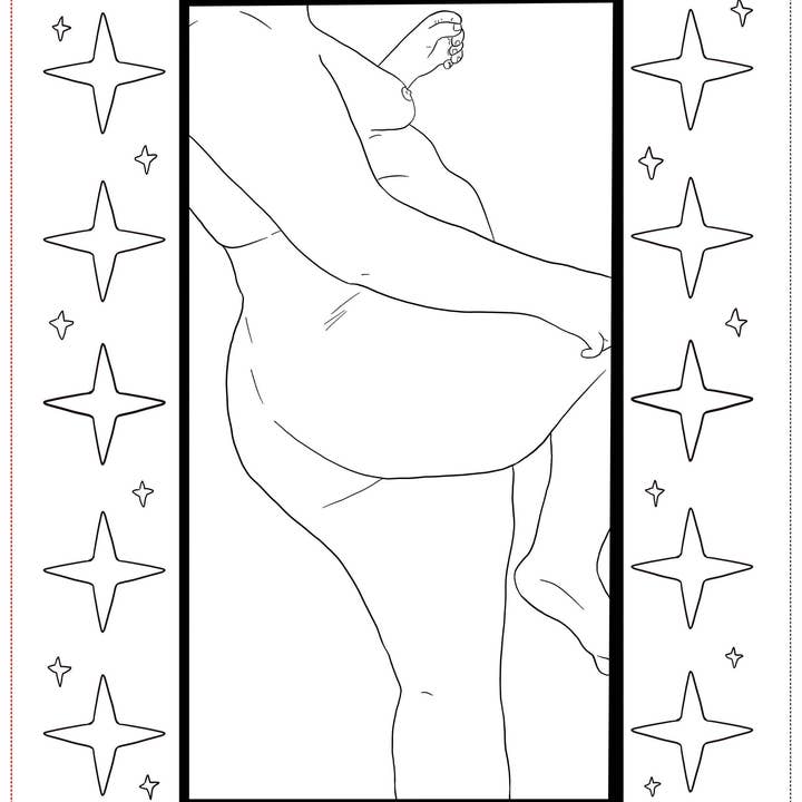 SoftBoysClub - Wholesale Coloring & Activity Book - Adult - Soft Boys, Trans-Masculine Coloring Book (Digital Download)19