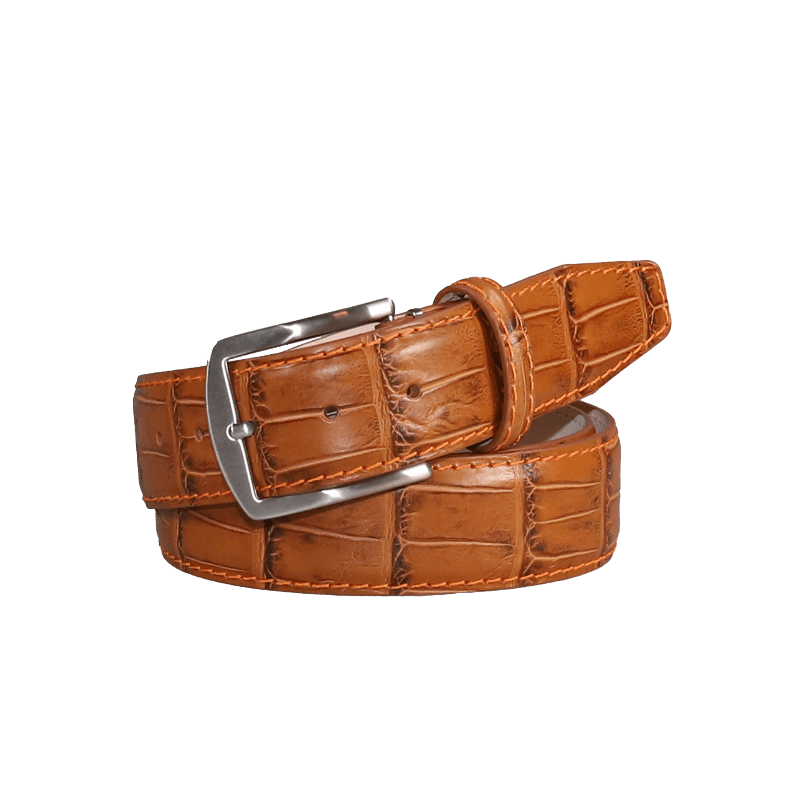 Roger Ximenez – wholesale Bälte - Herr – Whisky Mock Croc läderbälte3