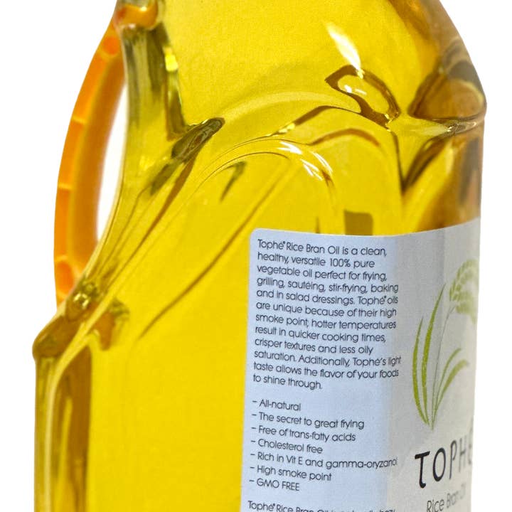 Golden West Specialty Foods - Wholesale Cooking oil - Tophé Pure Rice Bran Oil - 64 oz1