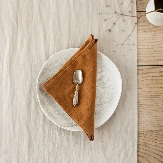 MagicLinen (We handle U.S. import procedures for you) - Wholesale Dinner & Cloth Napkin - Set of 2 linen napkins in bundle | Table decor6