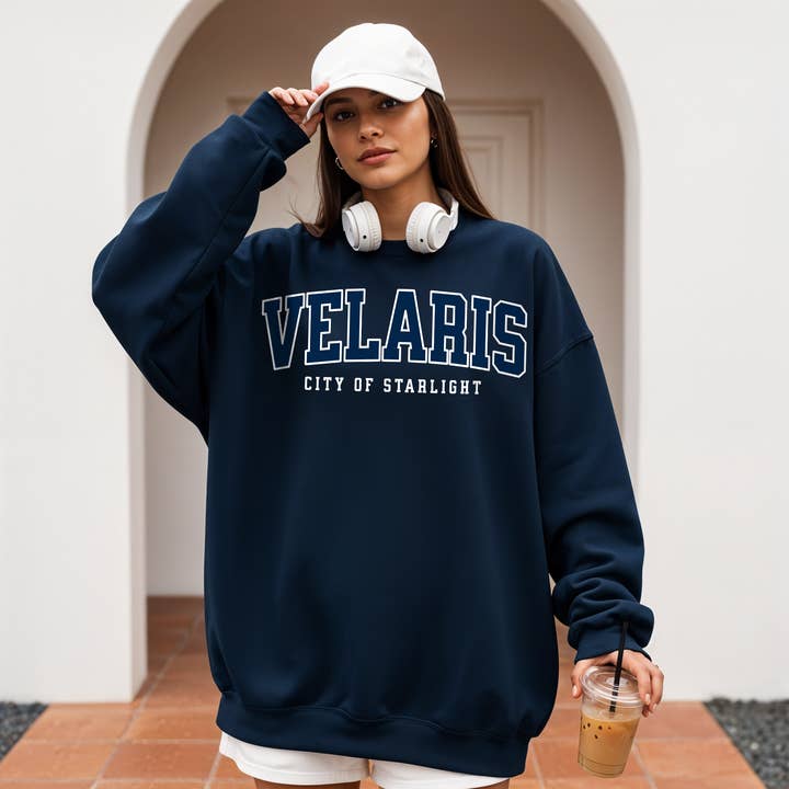 Velaris Sweatshirt | ACOTAR for wholesale by Parchment & Parcel