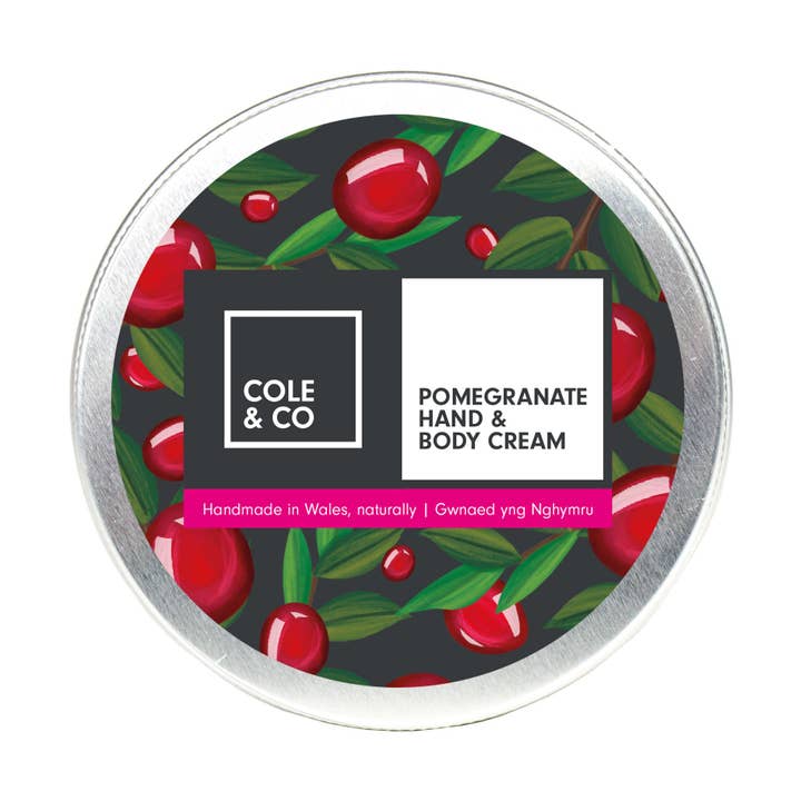 Pomegranate Hand & Body Cream for wholesale by Cole & Co