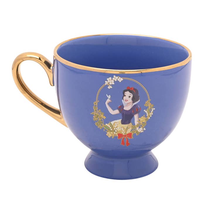 WIDDOP and Co. - Wholesale Drinking Glass/Cup - Disney Pastel Princess Tea Cup & Saucer - Snow White2