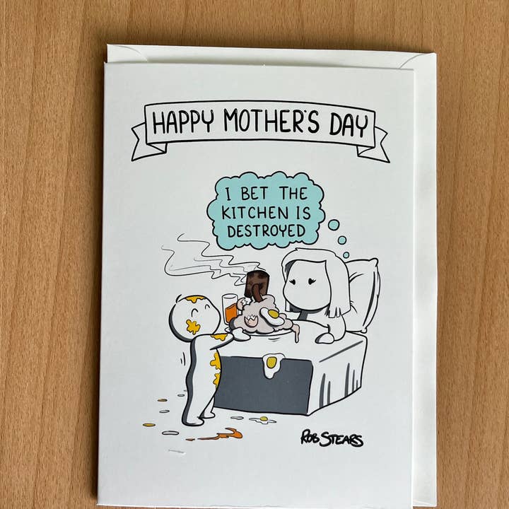 Mors Dags Morgenmad for engroshandel hos Rob Stears Illustration