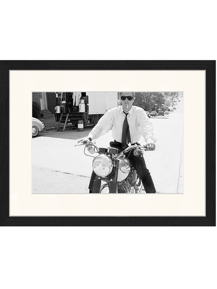 Image de Steve McQueen. Impression murale avec cadre. pour la vente par Any Image