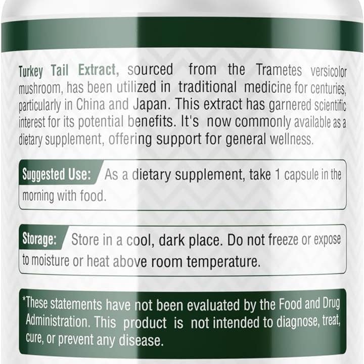 Probase Nutrition - Wholesale Oral Supplement/Vitamin - Turkey Tail Mushroom Supplement1