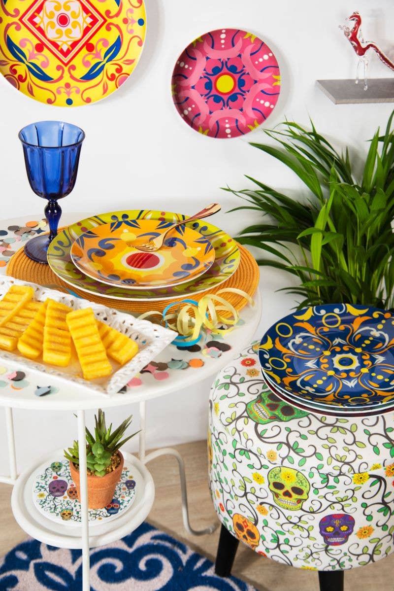 multicolore Paillasson Boheme Bleu 60x40 cm en vente sur Faire1