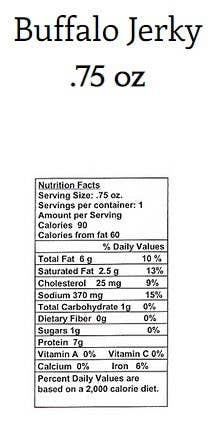 Ranch Hand Provisions - Wholesale Jerky - Smoked Buffalo Jerky3