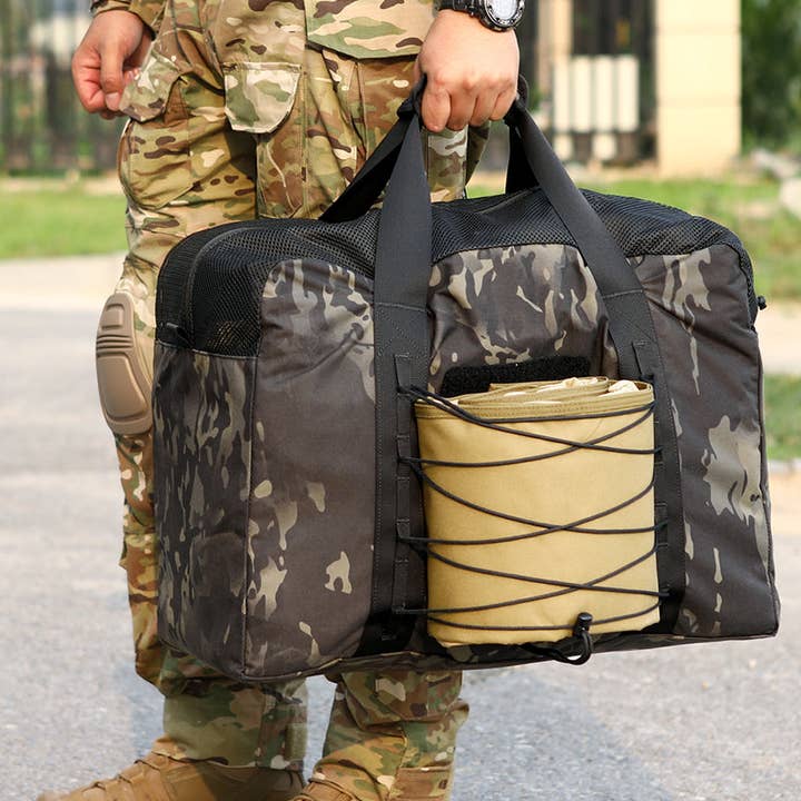 Antarctica Outdoors - Wholesale Weekender Bag - Unisex - Votagoo Tactical Duffel Bag Large Capacity Camouflage Bags8