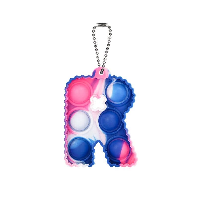 Fidget Toys Plus – wholesale Keychain – Unisex – Letter  Keychain Popper22