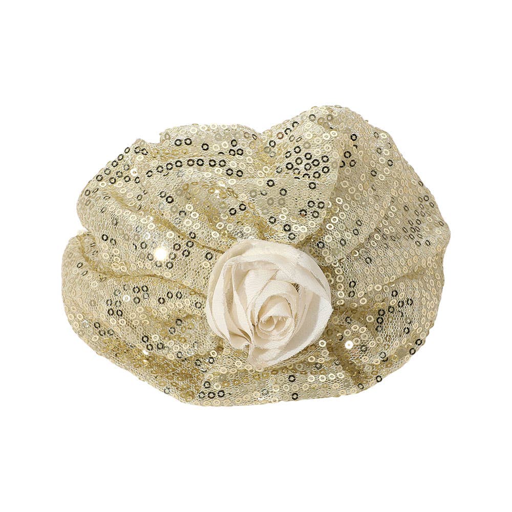 Sensibling Corp. - Wholesale Fashion Headband - Women's - Sequin Flower Headband4