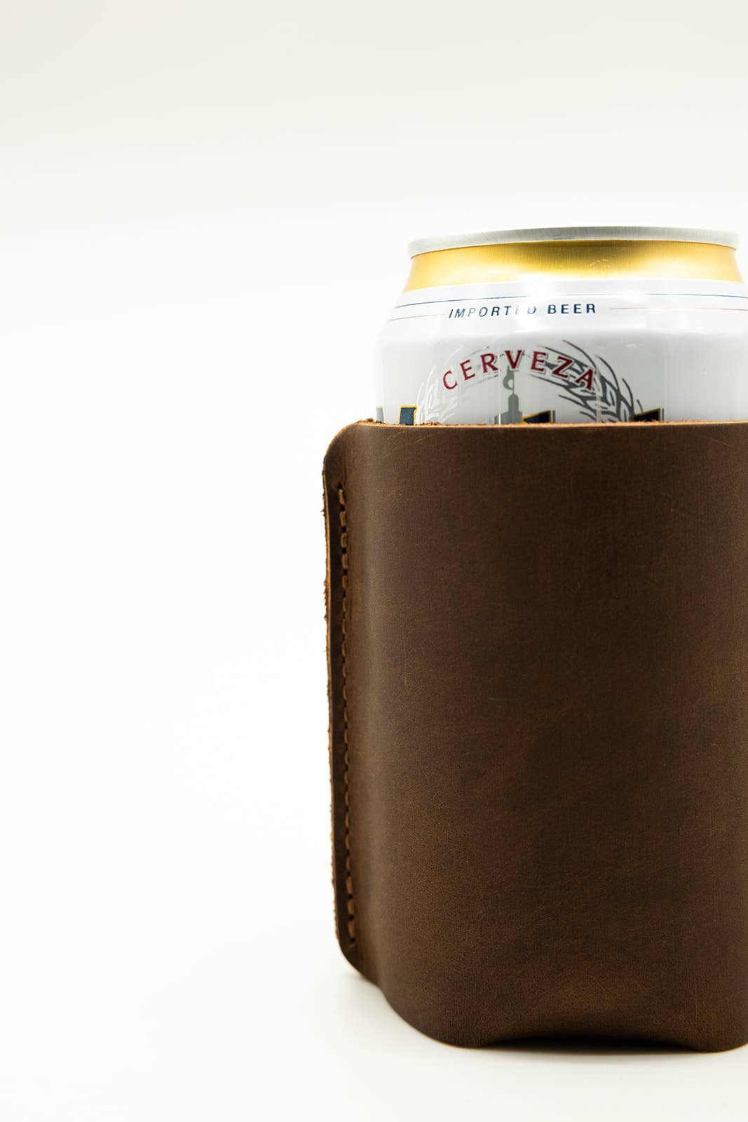 Lindy Leather - Wholesale Drink Huggers & Koozies - Leather Sewn Can Cooler4