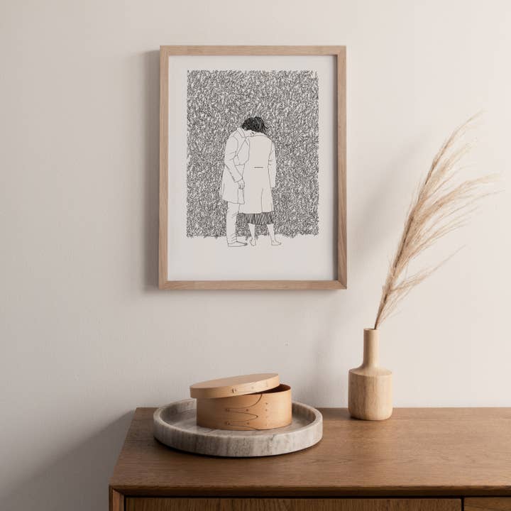 monocotylédone - Wholesale Poster - The Lovers, A4 Poster2