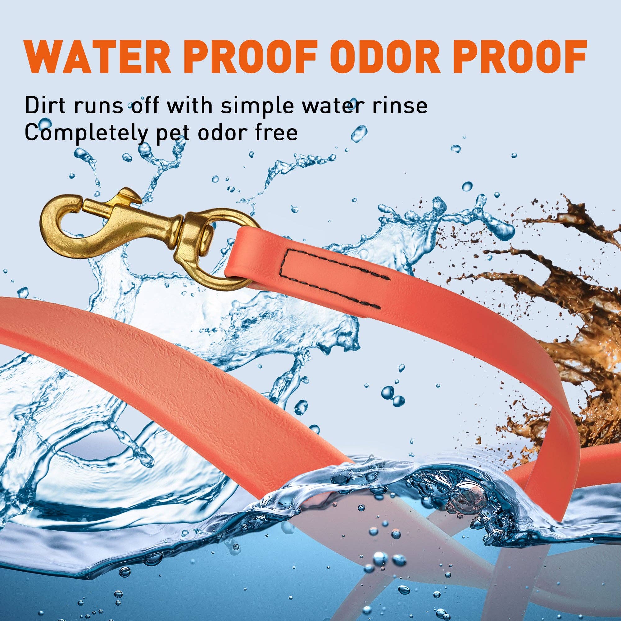 Dogline - Vente Laisse – chien - Laisse de travail pour chien Viper Biothane, 6 pieds de long35