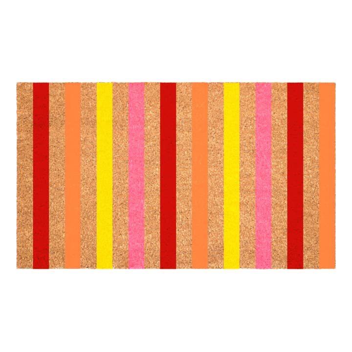 Sunset Stripe Doormat for wholesale by Calloway Mills