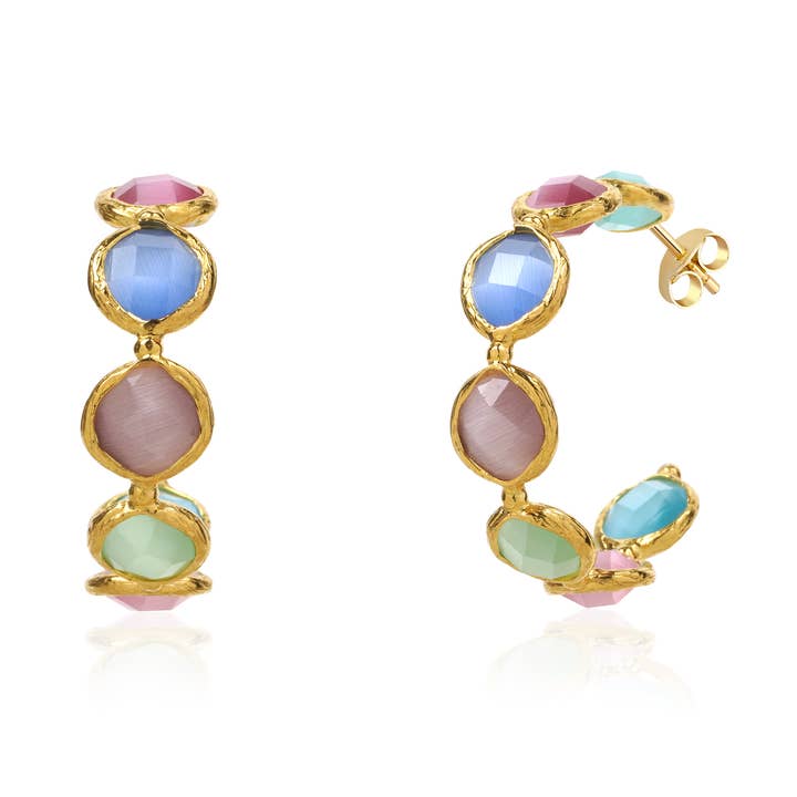 CORE | CREOLEN MIT HOOPS für den Großhandel von Chakarr Jewelry