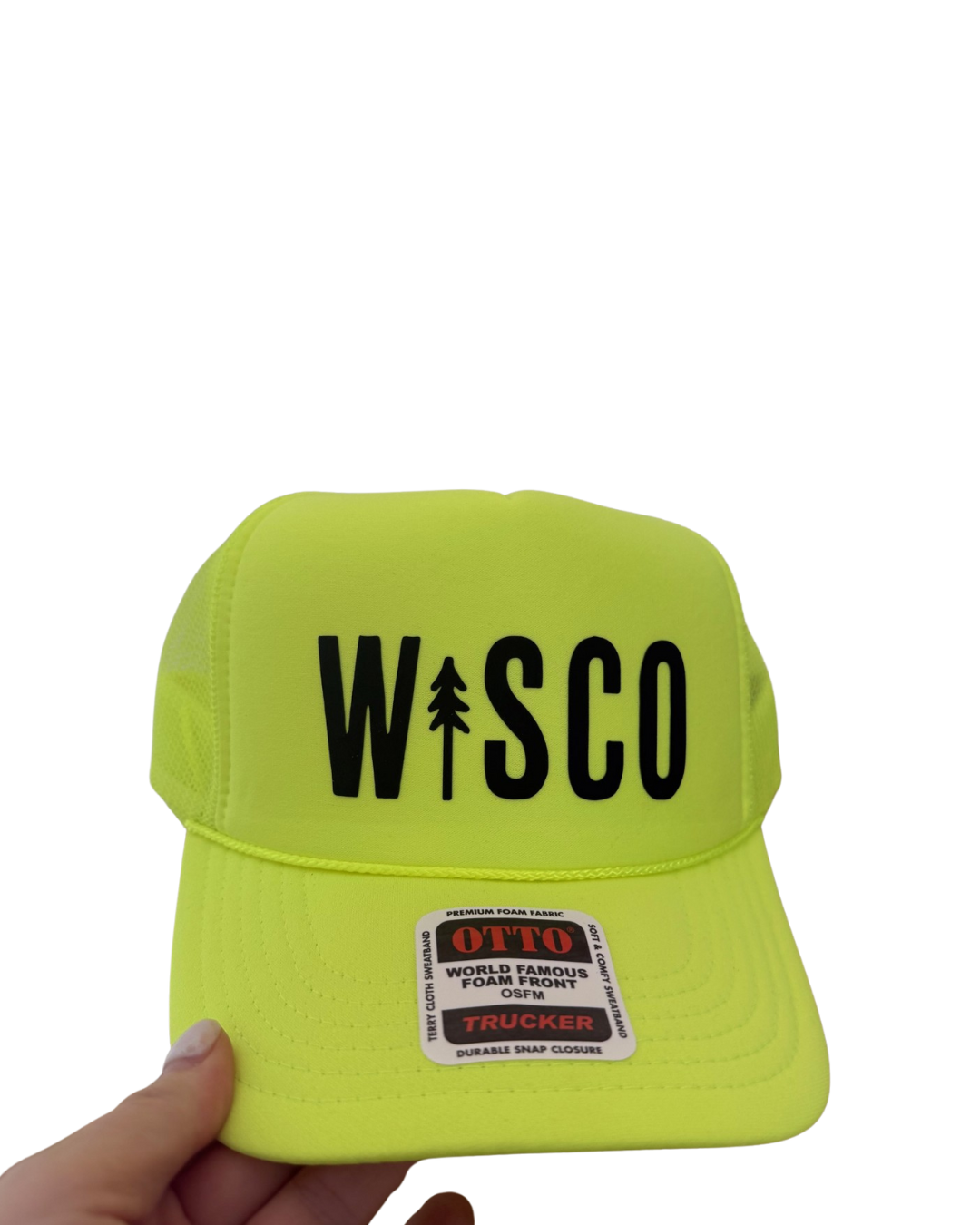 Wisco Clothing Co. - Wholesale Trucker Hat - Unisex - Wisco Trucker Hat - NEON0