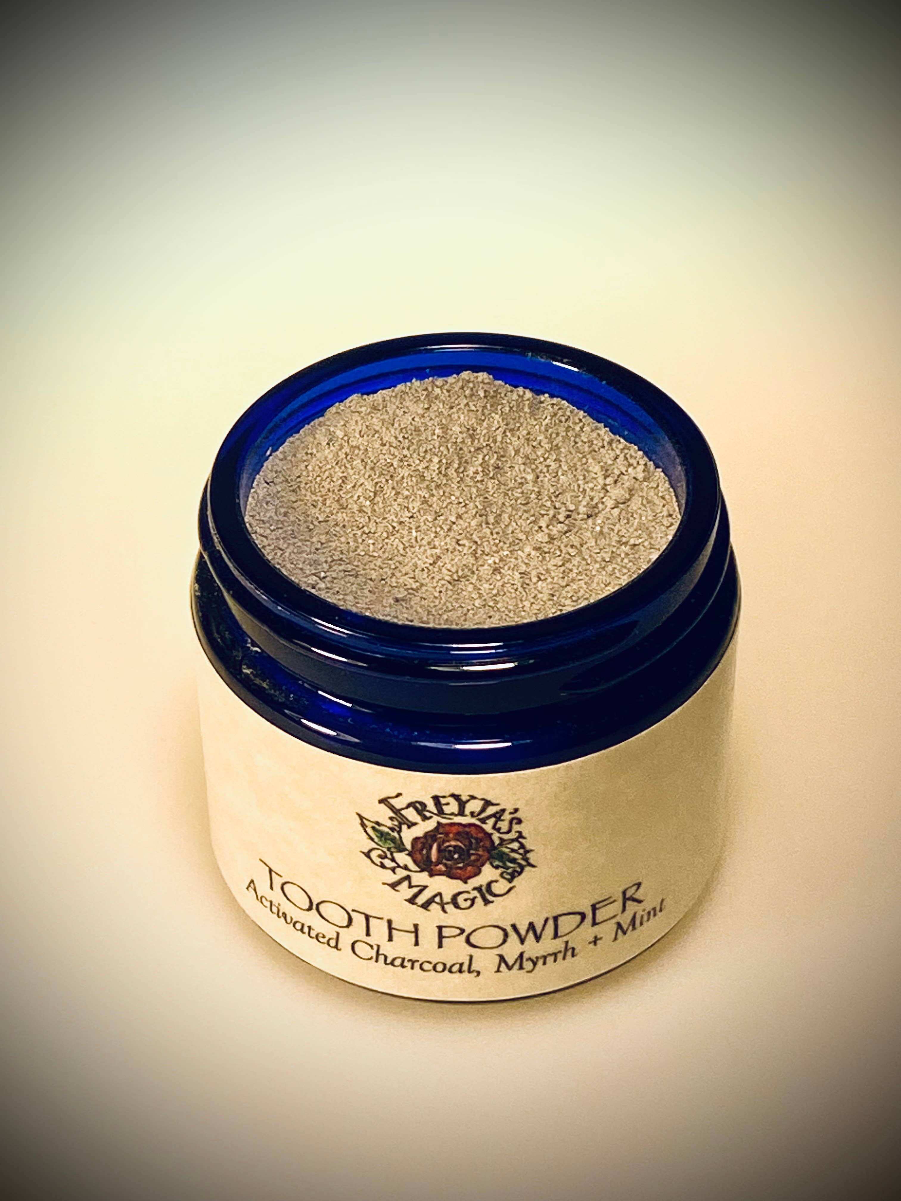 Freyja's Magic - Wholesale Toothpaste - Remineralizing Tooth Powder | Charcoal, Myrrh, Mint, 2 oz