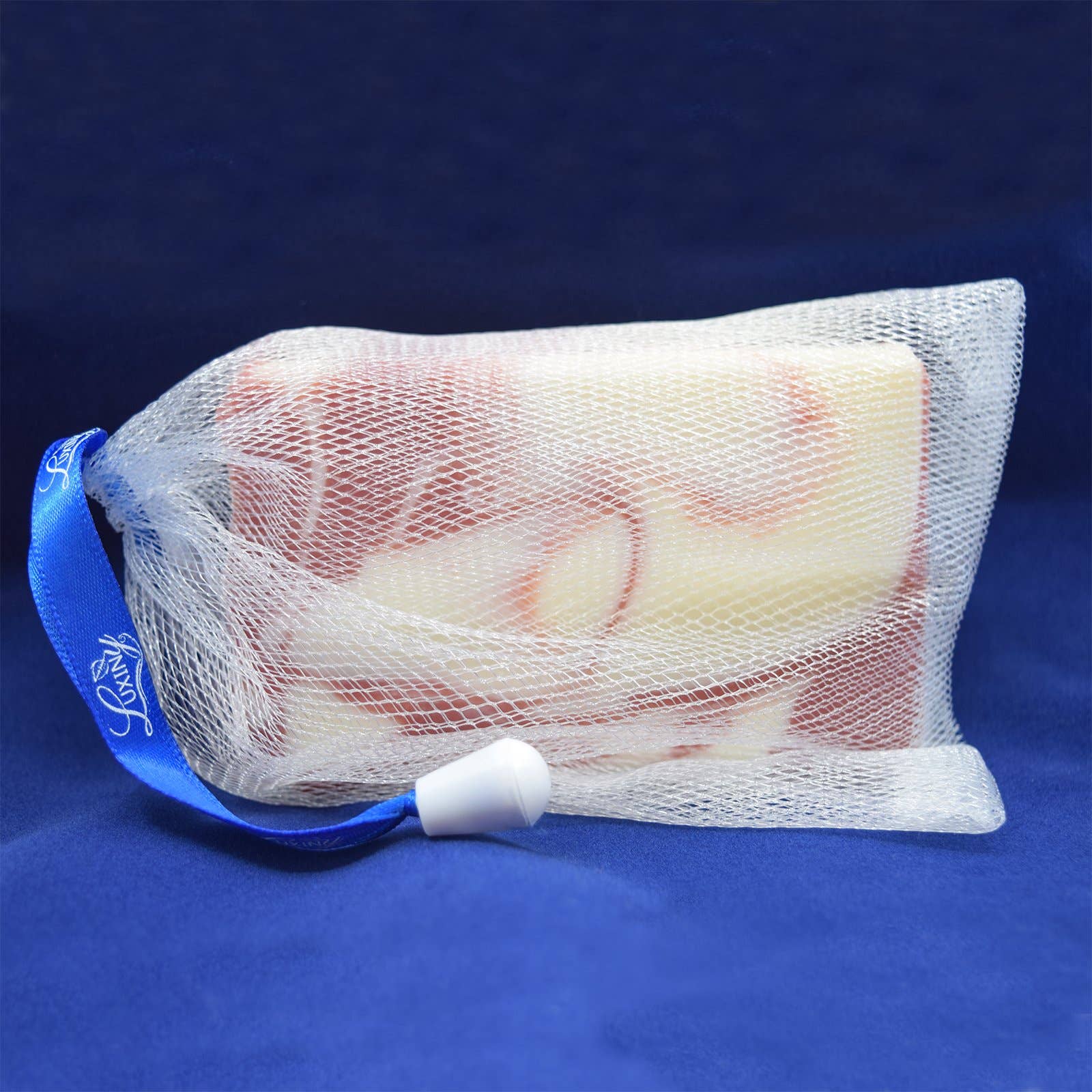 Luxiny Products - Luxurious Bath and Body – Großhandel Seifensäckchen – Luffatasche | Seifentasche aus Netzstoff | Luffa1