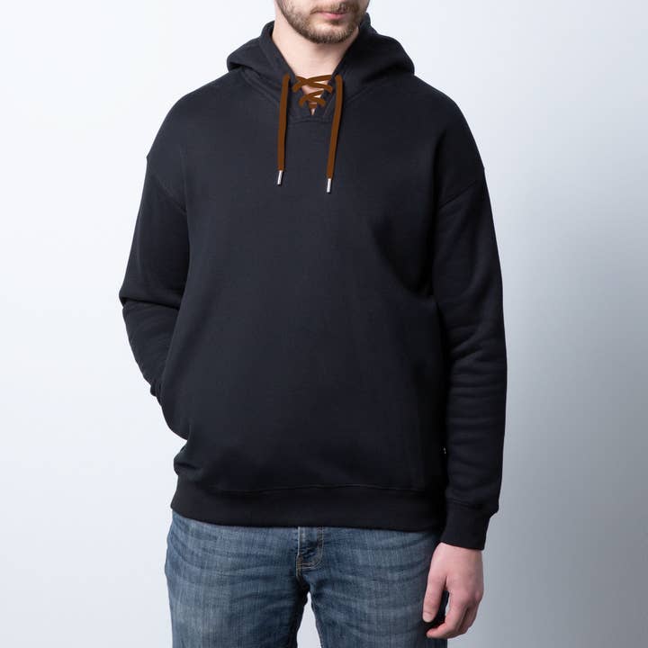 Infinite Sourcing & Trading LLC. - Wholesale Hoodie - Men's - Blank hoodie heavy blend w/Colored drawstring-Build hoodie42
