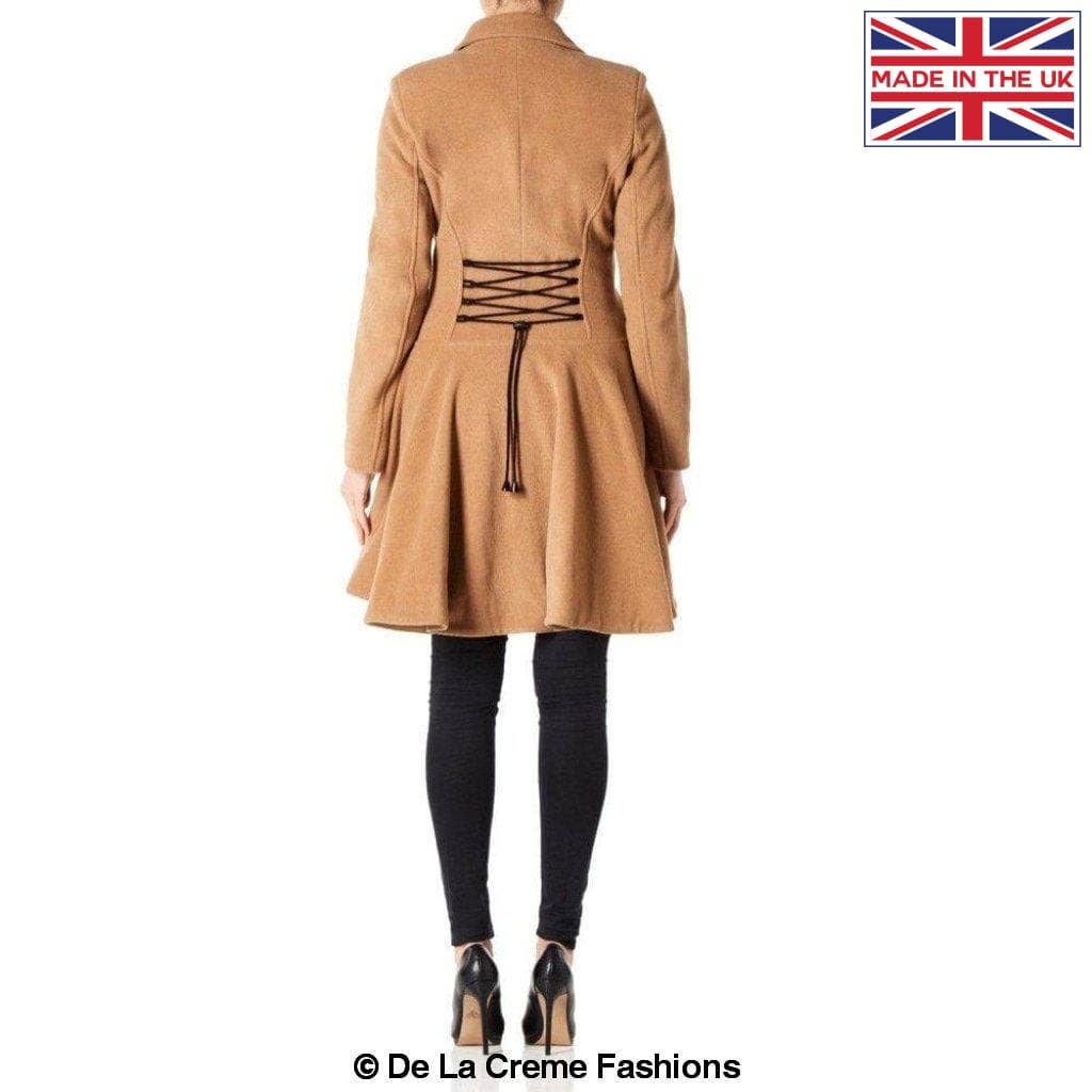 De La Creme Fashions – Großhandel Mantel - Damen – De La Crème - Damen Mantel aus Wollmischung6