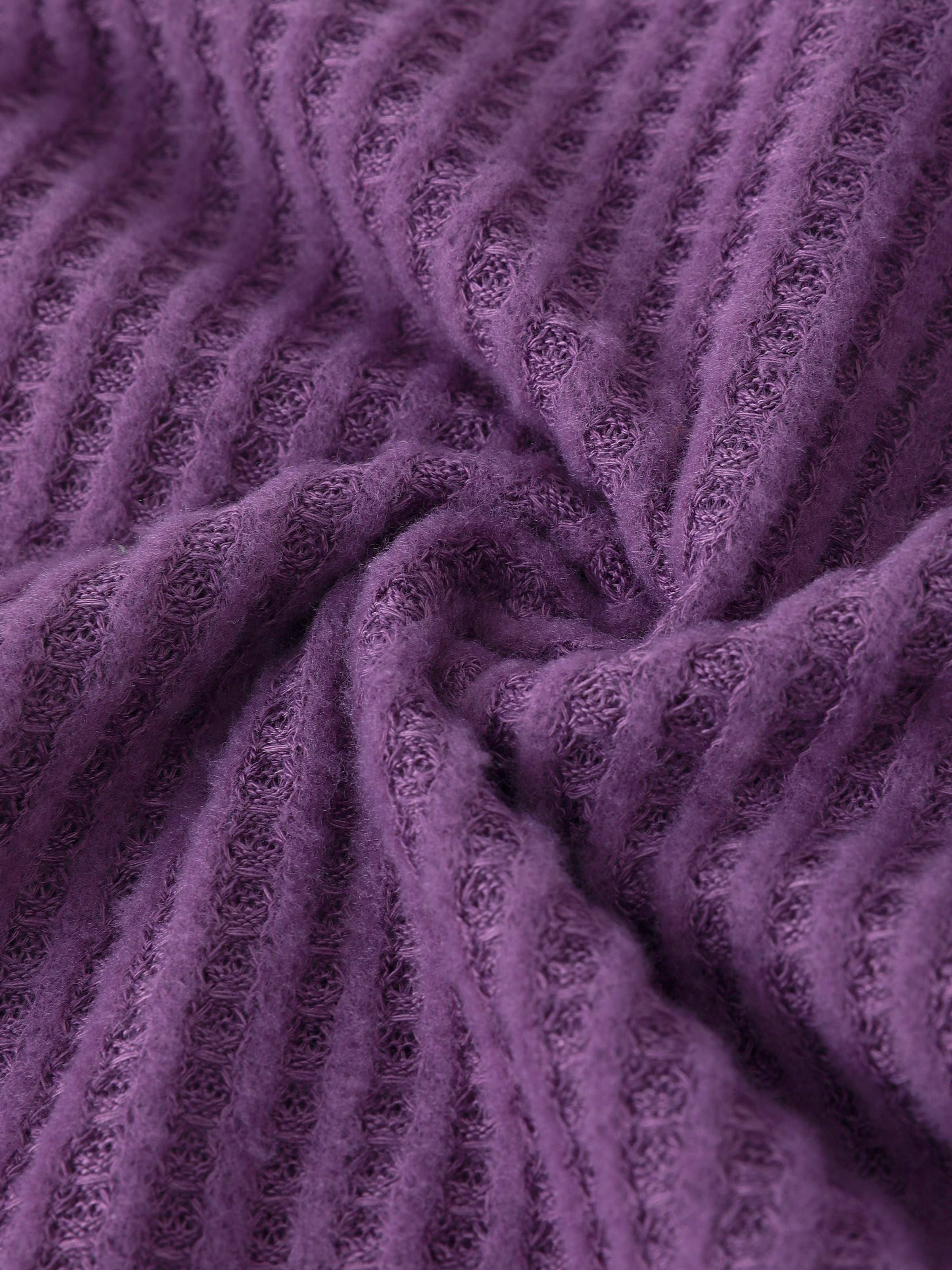 PatPat - Wholesale Clothing Set - Baby - 2pcs Solid Waffle Long-sleeve Baby Set21