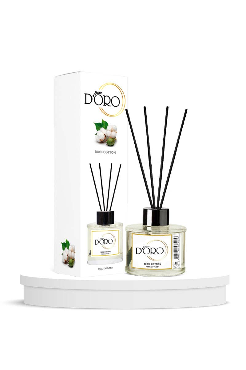 Gamma D'oro - Wholesale Reed Diffuser - %100 COTTON - Gamma D'ORO Reed Diffuser - 100 ml1