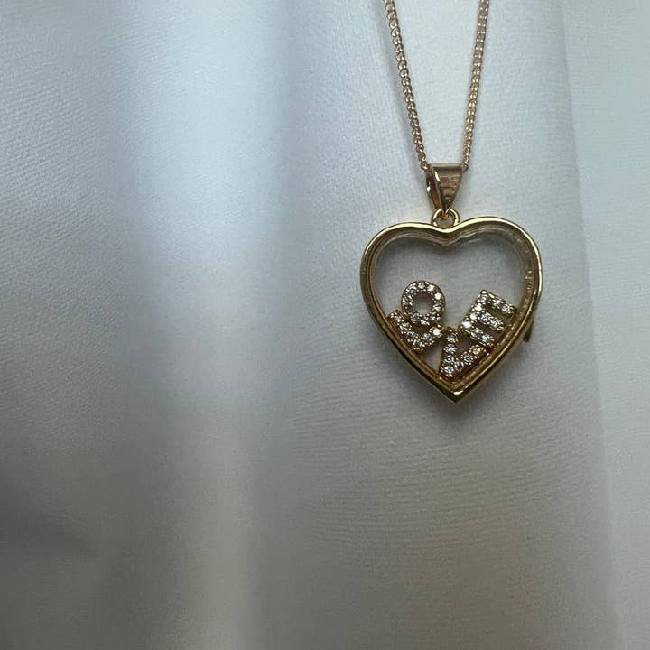 23North Jewelry - Wholesale Locket Necklace - Custom Crystal Letter Locket Necklace8