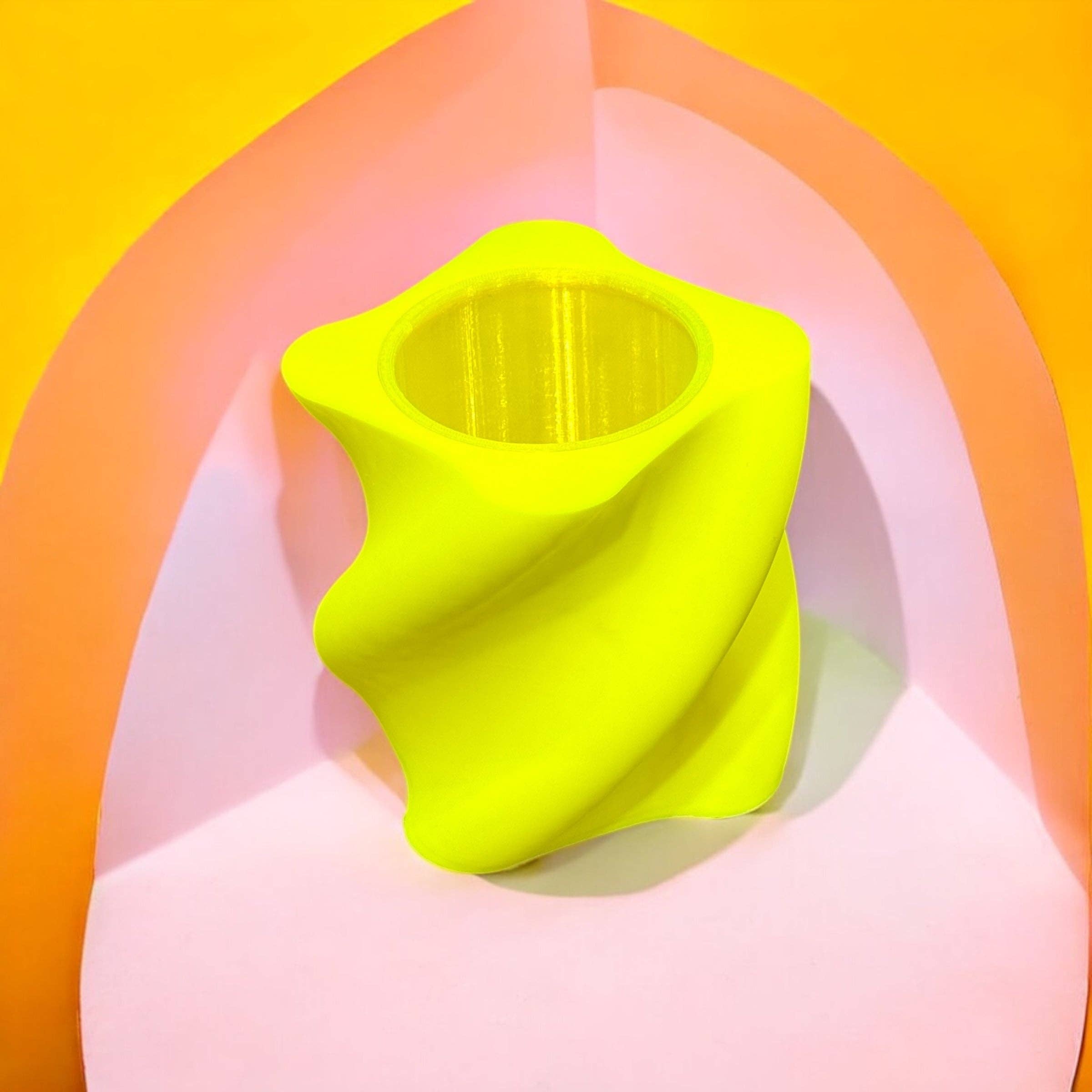 Pink Stories - Wholesale Vase - Sway 100% * Neon Yellow