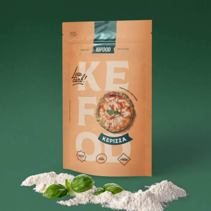 KeFood – Großhandel Brotbackmischungen – KETOGENE PIZZA-DIÄT OHNE GLUTEN UND LAKTOSE