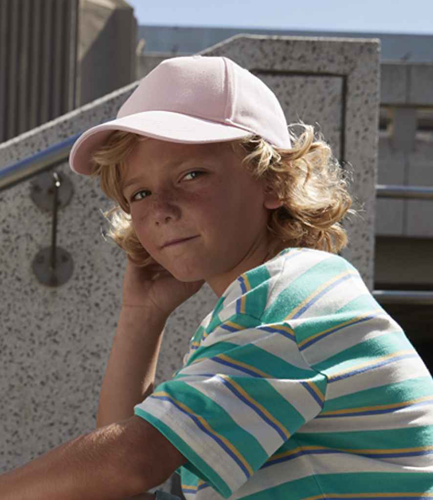 Pierre Francis – Großhandel Basecap – Kinder – Beechfield Kinder Cap aus 100% Bio-Baumwoll-Twill mit 5 Panels14