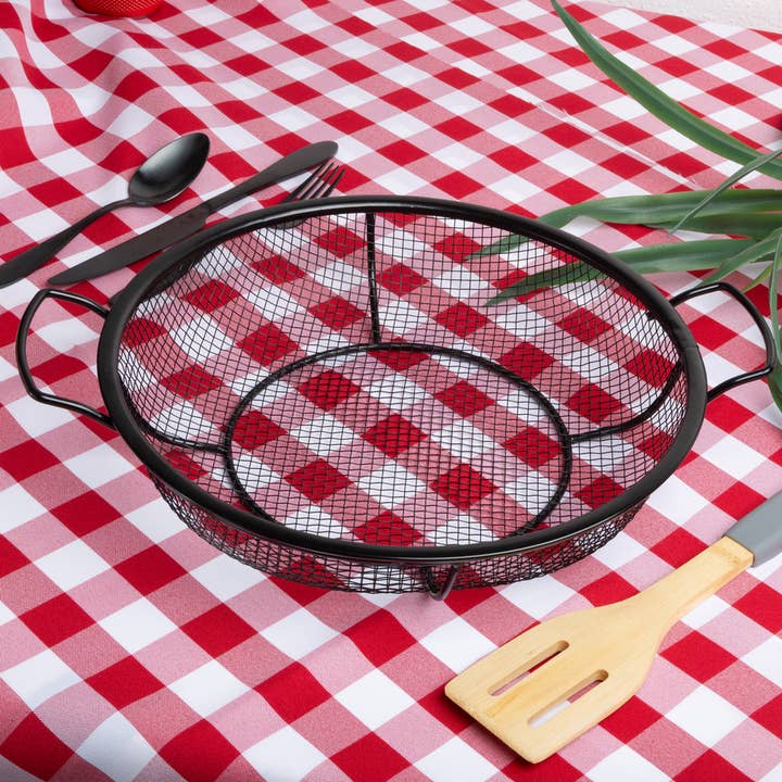 Fox Run Brands – wholesale Grill pan/griddle – Outset Non-Stick Shallow Mesh Grill Basket, 12" x 15"1