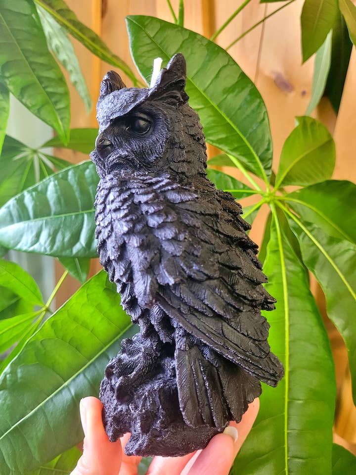 The Wisest Owl Candle for wholesale by Radiant Angel Candle Co