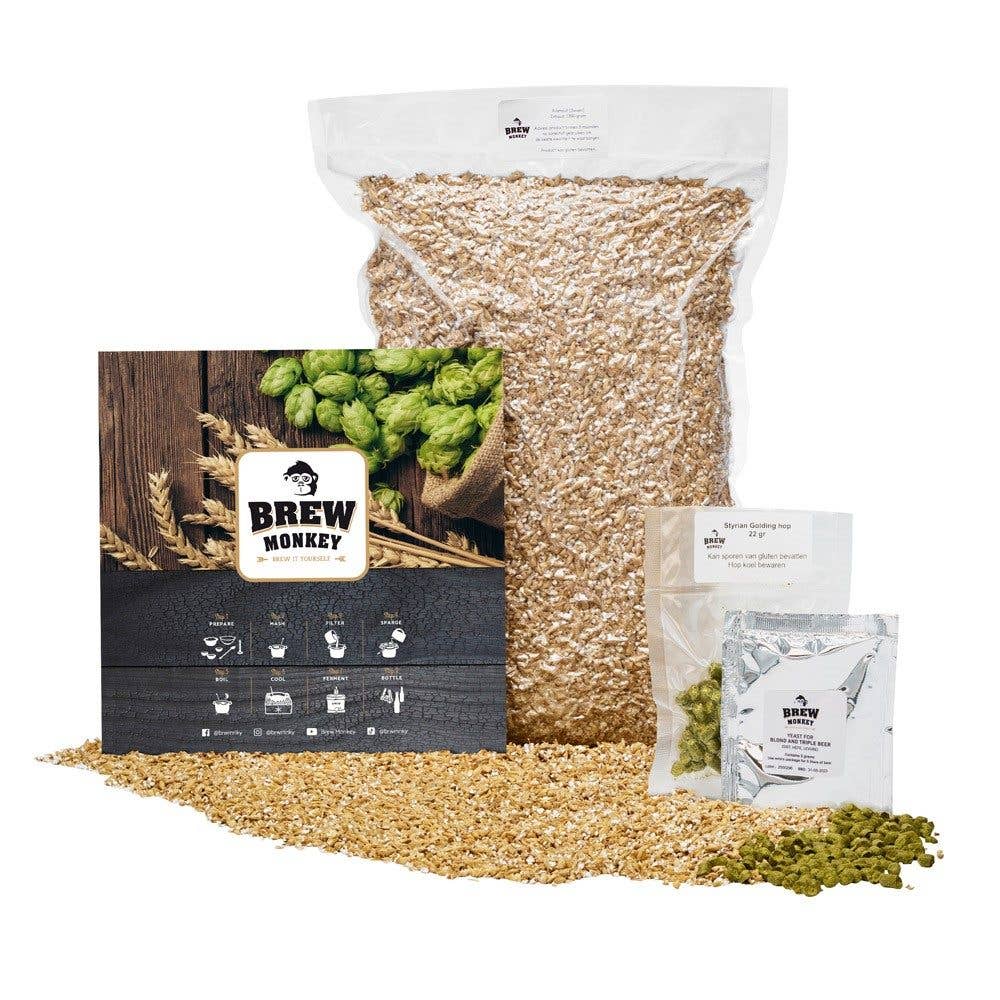Brew Monkey – wholesale DIY Drink Kit – Brew Monkey Basic Blond - Startpaket för hembryggning av öl2