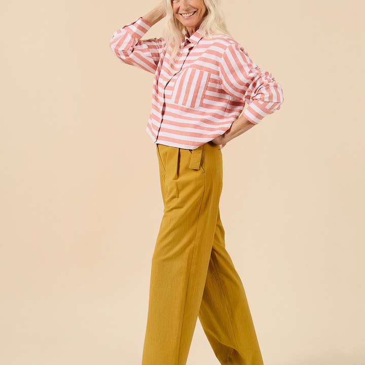 Closet Core Patterns - Wholesale Craft Sewing Kit - Jenna Shirt + Shirtdress Sewing pattern17