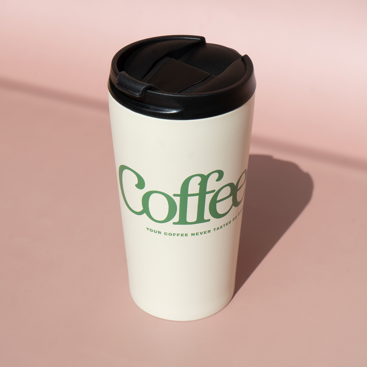 The Coffee Travel Cup Beige for wholesale on Faire0