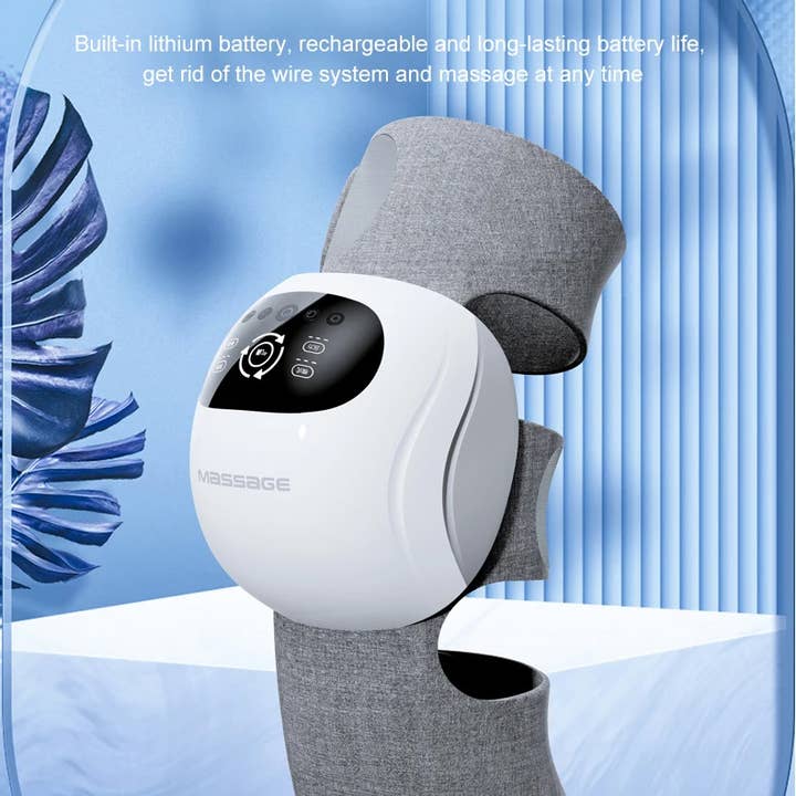 GulleeGadgets - Vente Appareils de massage - Appareil de massage des genoux pour soulager la douleur avec écran LED rechargeable8