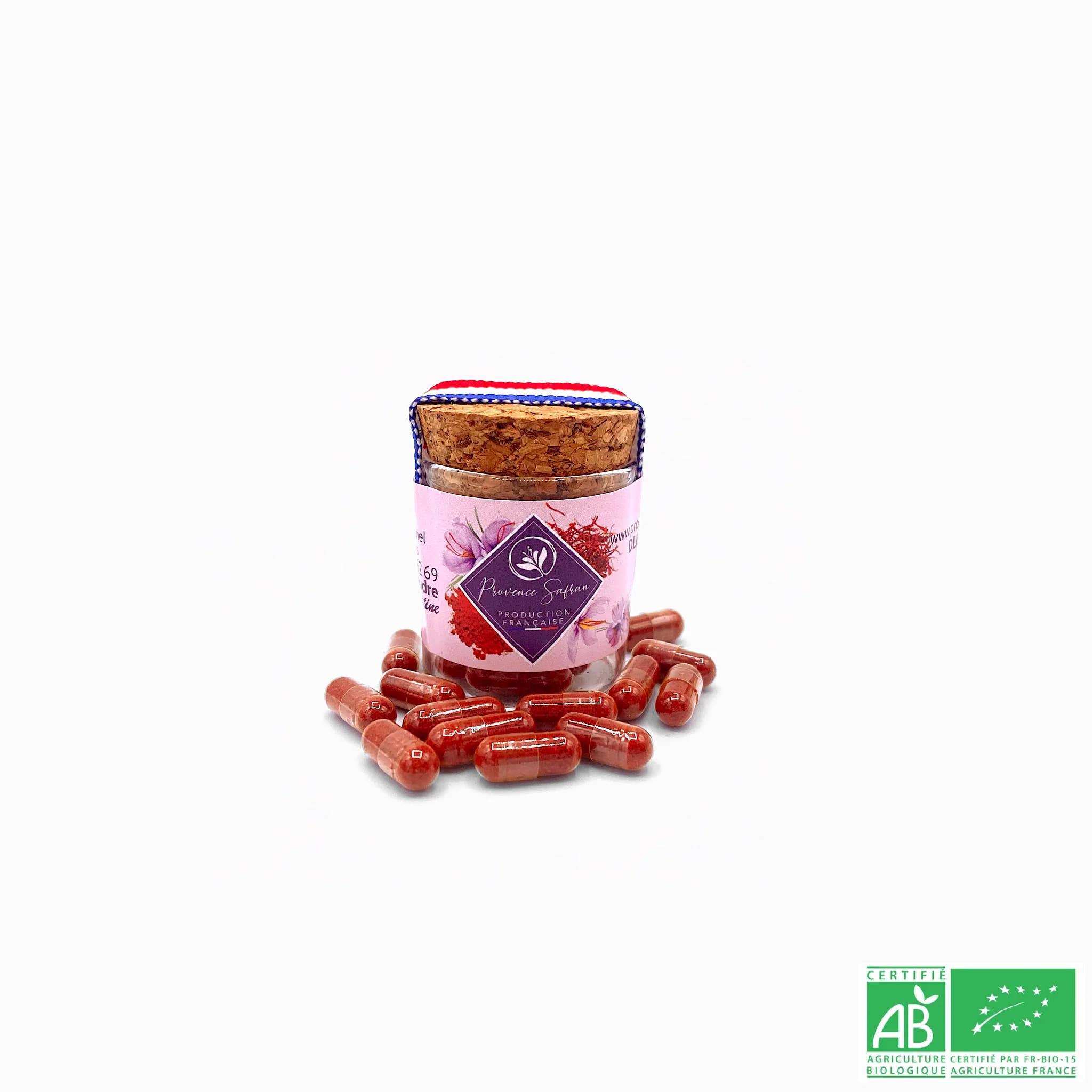 Provence Safran - Wholesale Dried spice - Organic Saffron Powder 0.5 G