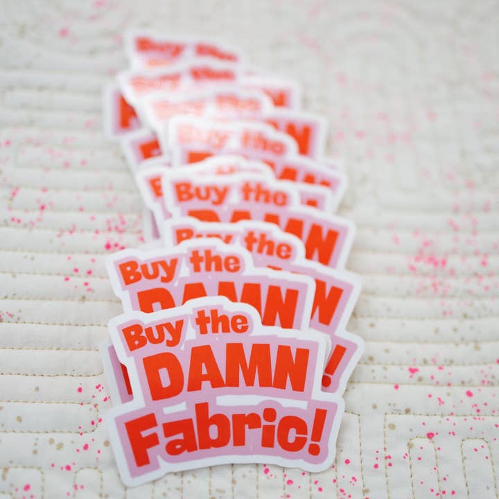 Then Came June - Wholesale Sticker - Buy the Damn Fabric Sticker1