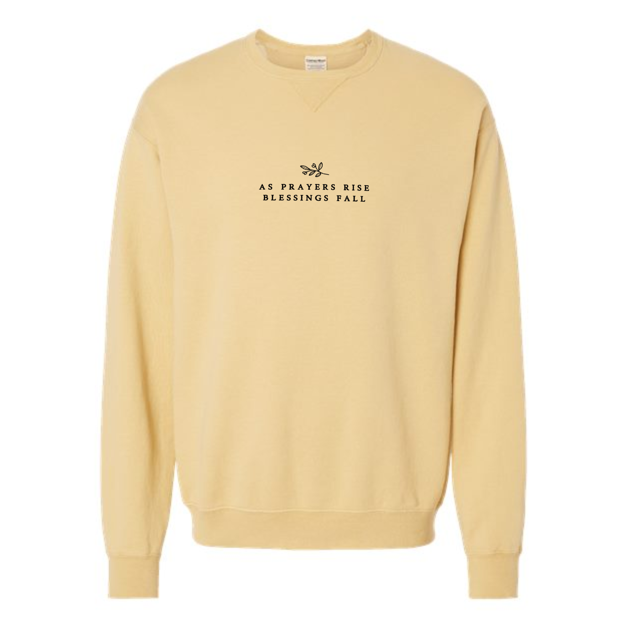 Scripted Pearl - Wholesale Sweatshirt - Women's - As Prayers Rise Blessings Fall Embroidered Sweatshirt6