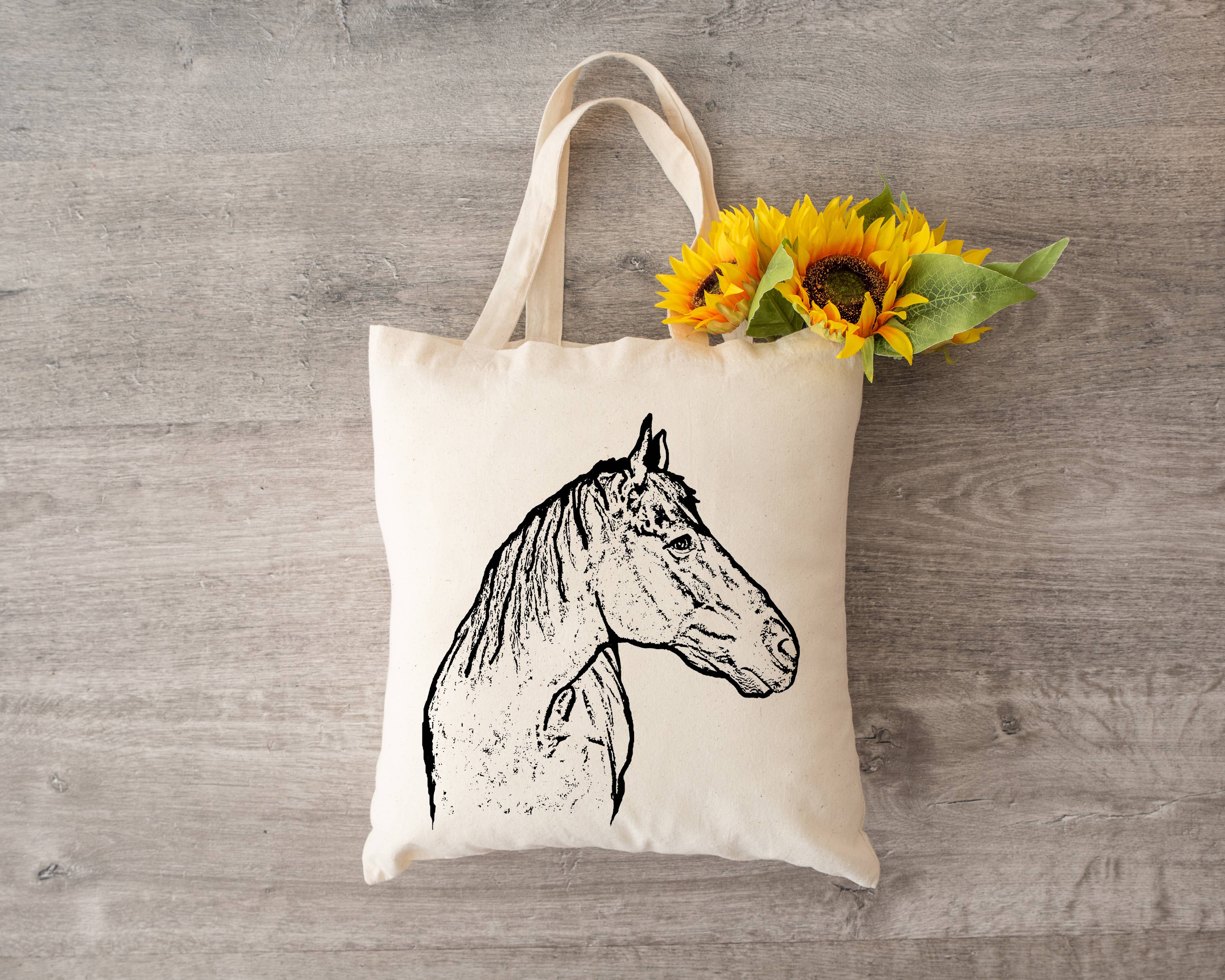 Spicy Kitten Designs - Wholesale Tote Bag - Unisex - Horse Tote Bag3