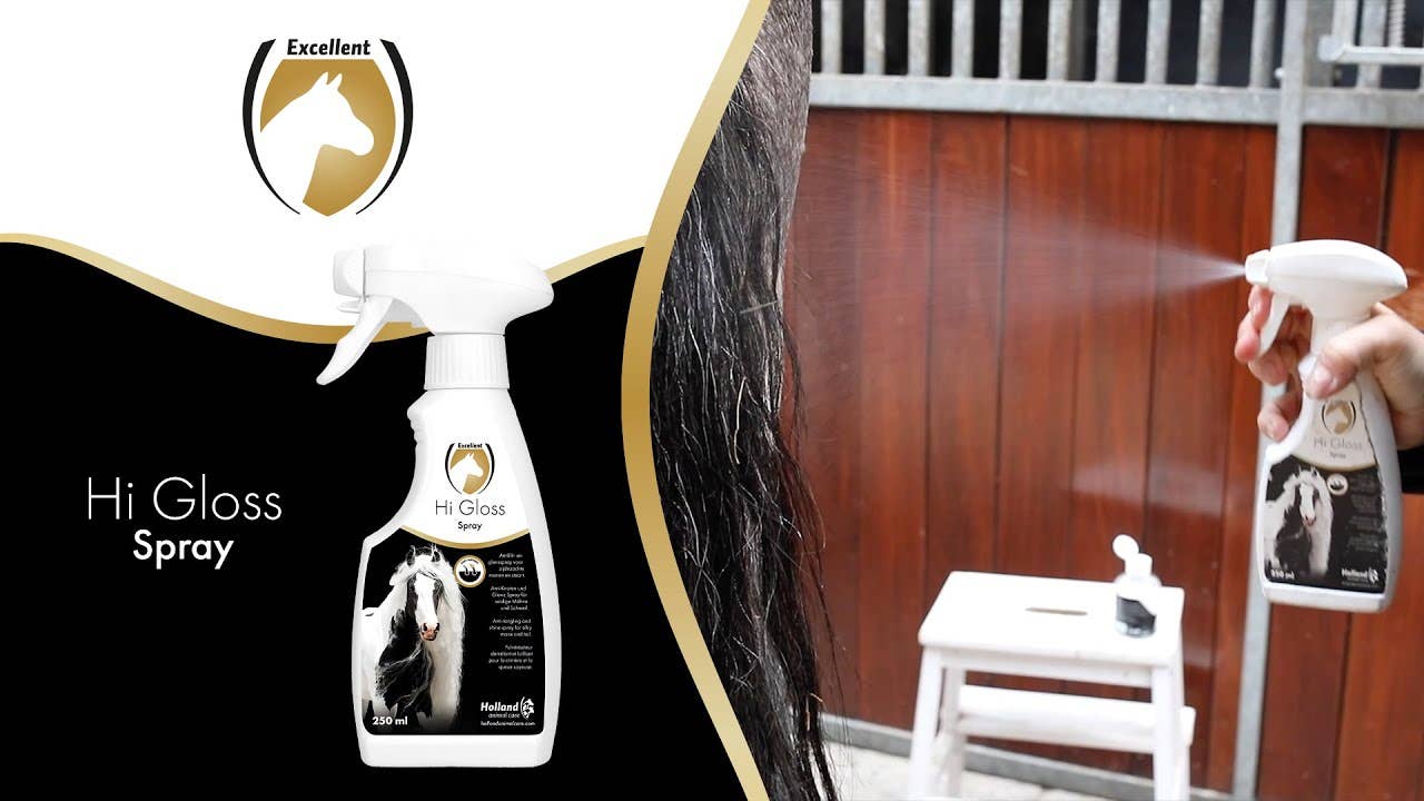 Hofman Animal Care - Wholesale Pet Grooming Aid - Dog - Excellent Horse Hi Gloss Spray 50 ml1