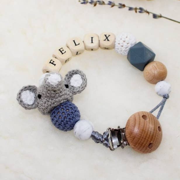 Cordon tétine bleu foncé pour la vente par Luppa