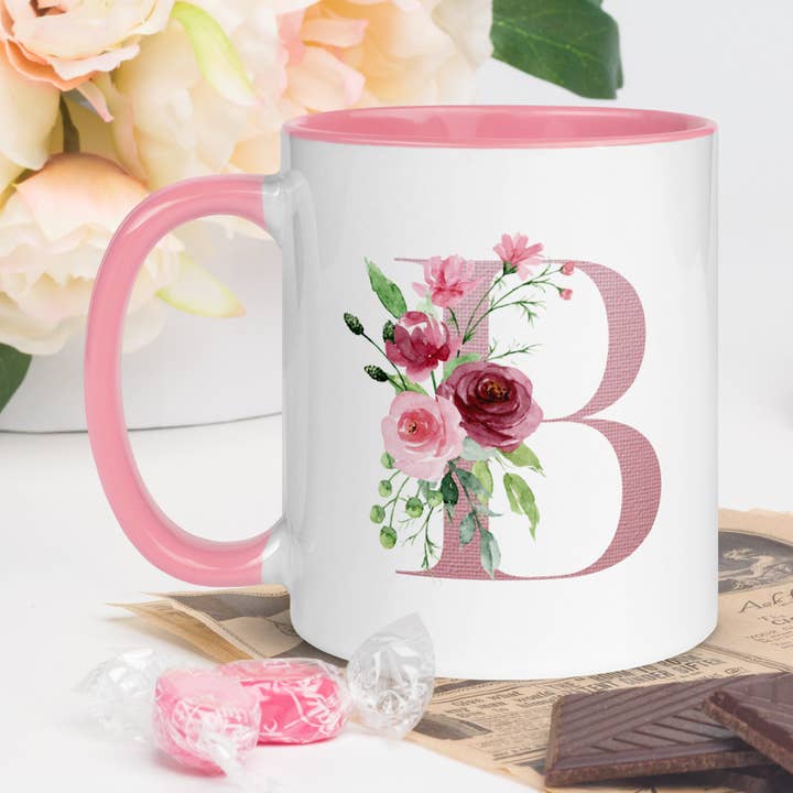 Letter B Monogram mok voor wholesale door Gift Original